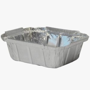 Cacerola de papel aluminio pequeñas porciones 8 oz REF: 021